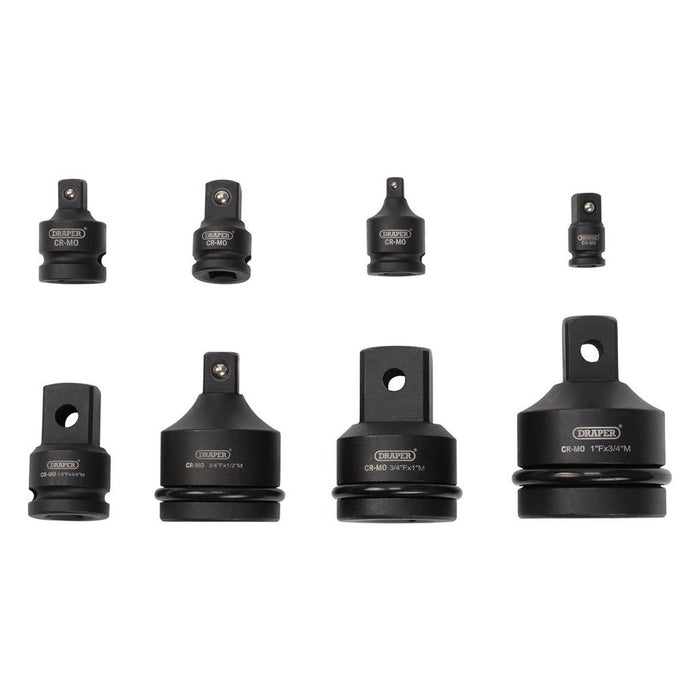 Draper Tools Impact Socket Adaptor Set (8 Piece)