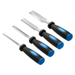 Draper Tools Bevel Edge Wood Chisel Set, 4 Pce