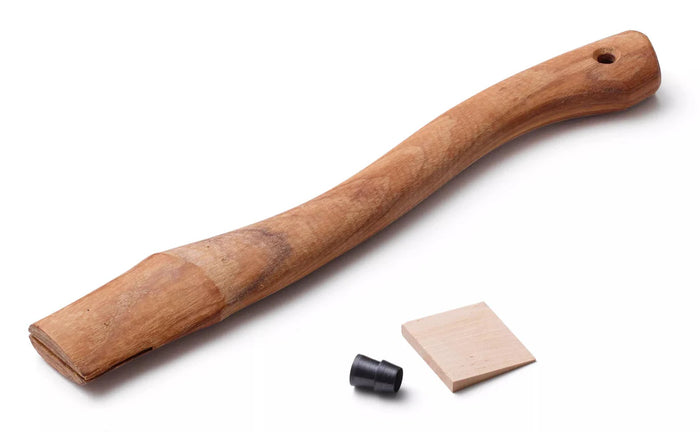 Hultafors 842000 Axe Shaft Curved with Wooden Wedge 375mm for Outdoor Axe (840025)