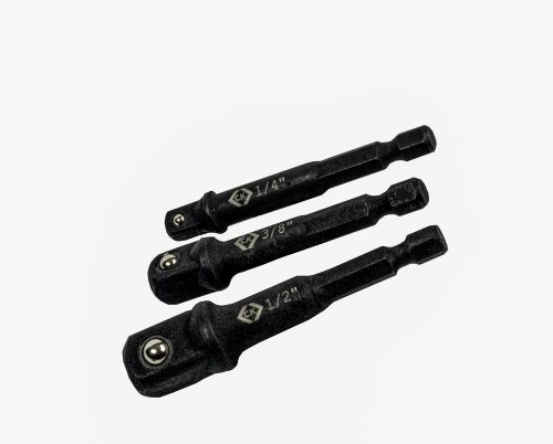C.K Vorteck Impact Socket Adaptors 65mm 3 Piece T4571