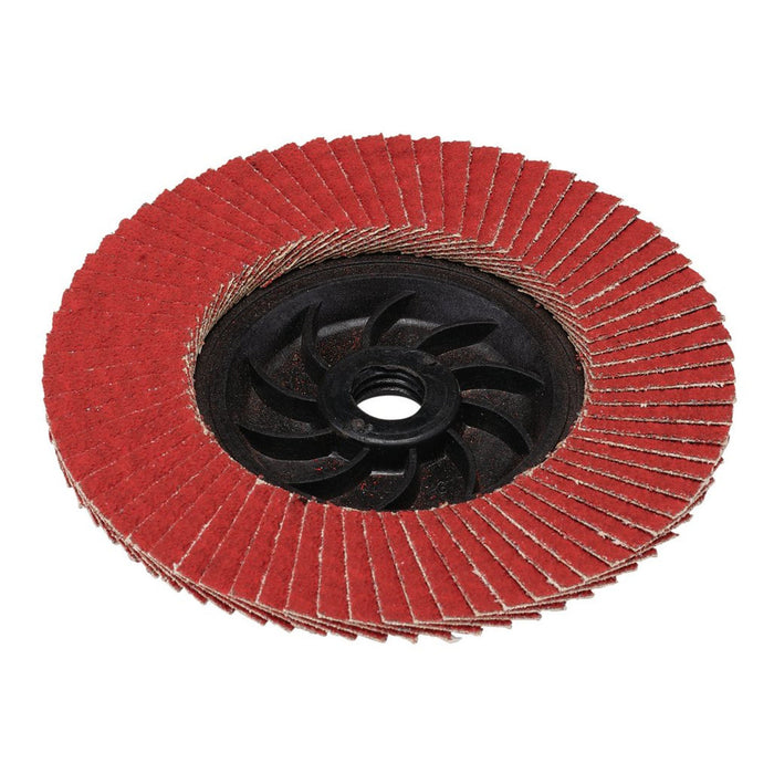 Draper Expert Ceramic Flap Disc 115mm M14 60 Grit