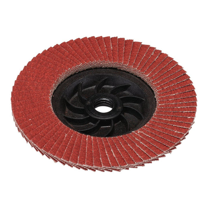 Draper Expert Ceramic Flap Disc 115mm M14 80 Grit