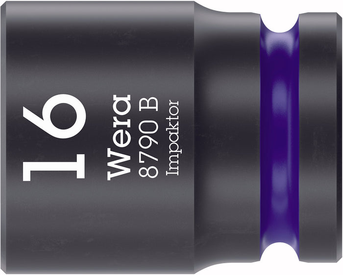 Wera 8790 B Impaktor Socket Wrench Insert 3/8in Dr 16mm