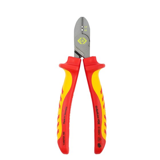 C.K RedLine VDE Side Cutters with Wire Stripping Notches 160mm T39073A 160