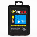 C.K Vorteck Cobalt HSS Drill Bits Set 6 Pieces T3200 01