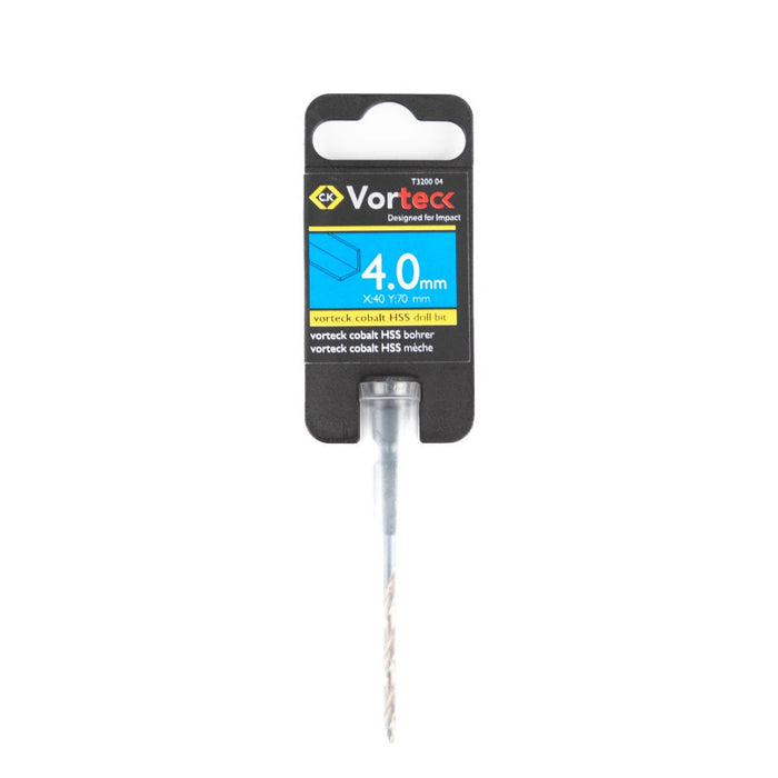 C.K Vorteck Cobalt HSS Drill Bits 4mm T3200 04