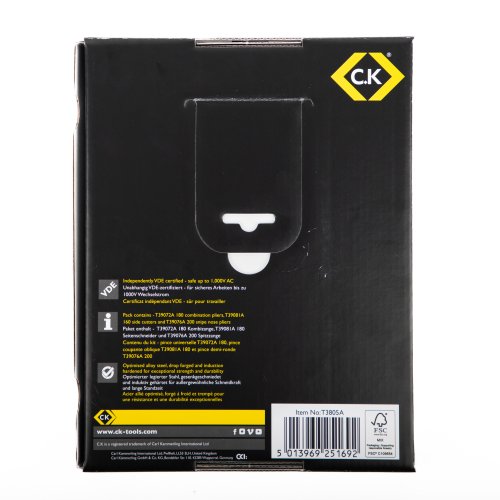 C.K RedLine VDE Pliers Set of 3 T3805A