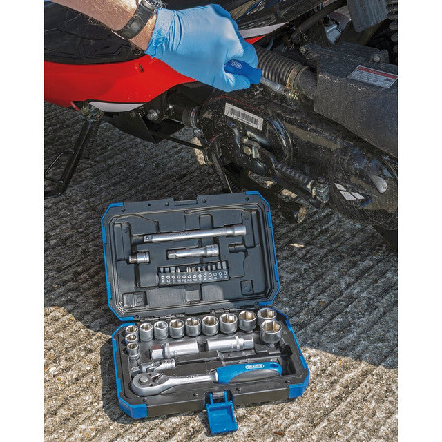 Draper Tools Metric Socket Set 3/8