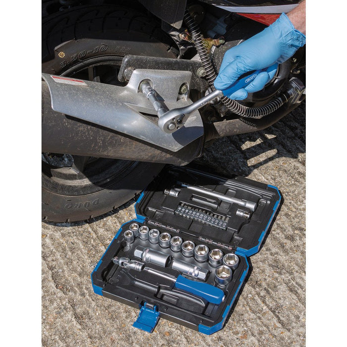 Draper Tools Metric Socket Set 3/8