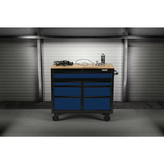 Draper 08222 Bunker Workbench Roller Tool Cabinet 7 Drawer 41