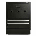 Draper 23754 Bunker 2 Drawer Modular Floor Reel Cabinet 680mm
