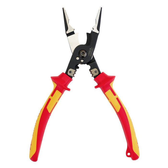 Draper XP1000® VDE Tethered 8-in-1 Electricians Pliers, 215mm