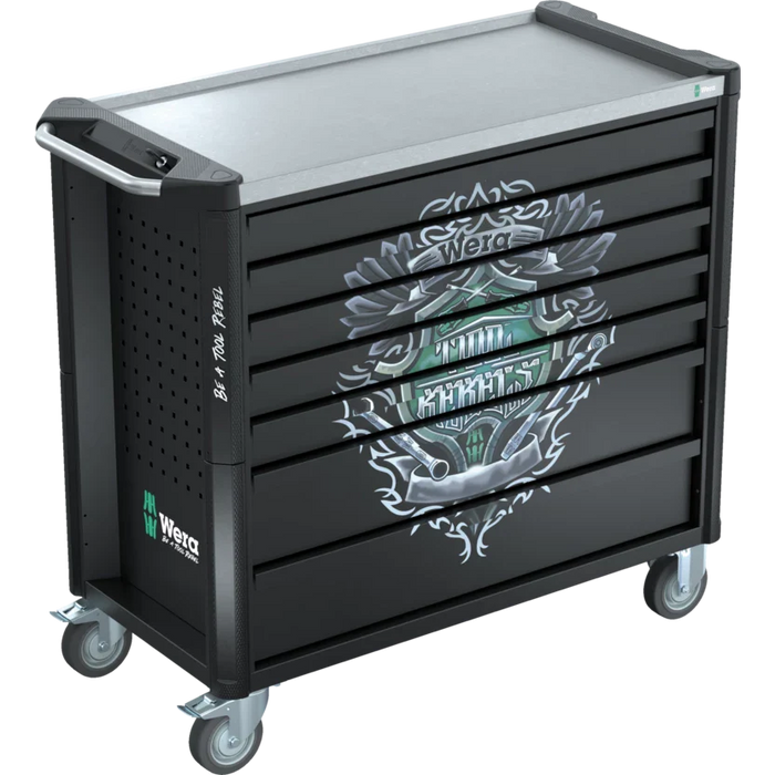 Wera 9700 Tool Rebel Roller Cabinet Stainless XXL 1 (Empty) 150131