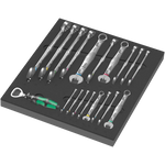 Wera 9706 Tool Rebel Roller Cabinet Stainless 2 with Tool Assortment, 191 Piece 150136
