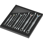 Wera 9735 Foam Insert 6007 Joker Set 1 Ring Ratchet Spanner Set, 12 Piece 150125