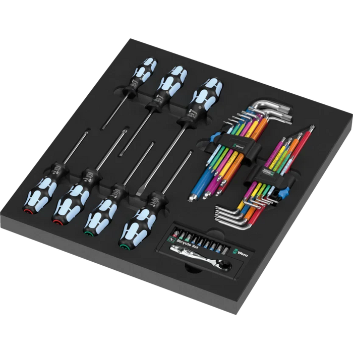 Wera 9760 Foam Insert Stainless Set 1 36 Piece 150160