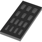 Wera 9828 Foam Insert Zyklop B 3/8