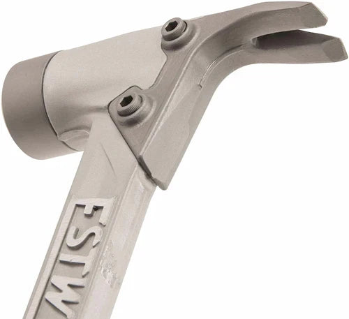 Estwing 14 Oz Black Vinyl Grip Aluminum Hammer With Smooth Face