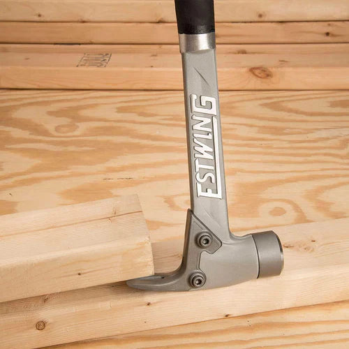 Estwing 14 Oz Black Vinyl Grip Aluminum Hammer With Smooth Face
