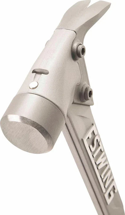 Estwing 14 Oz Black Vinyl Grip Aluminum Hammer With Smooth Face