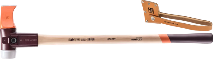 Halder SIMPLEX Splitting Maul with Cast Iron Housing & Hickory Handle Ø 60mm 4.1kg