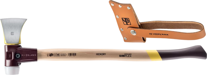 Halder SIMPLEX Splitting Axe Cast Iron Housing & Hickory Handle 100mm Blade
