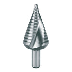 RUKO Step Drill HSS Spiral Fluted With Split Point Short Design No. 2