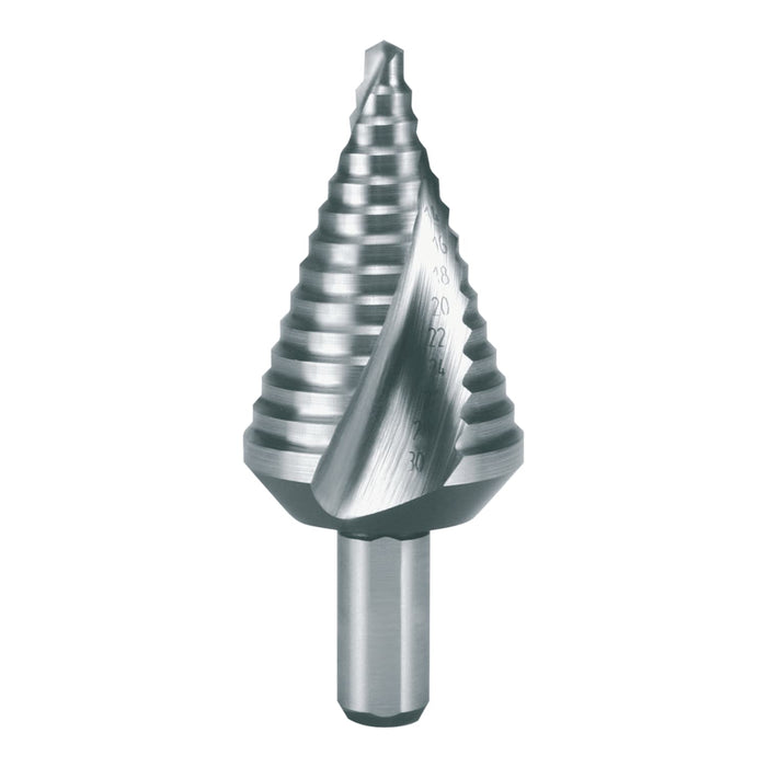 RUKO Step Drill HSS Spiral Fluted With Split Point Short Design No. 2
