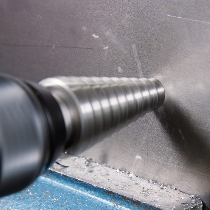 RUKO Step Drill HSS Spiral Fluted With Split Point Short Design No. 2