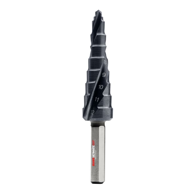 RUKO Ultimatecut Step Drill HSS Runatec With Flowstep® No.0/9