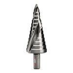Ruko Ultimatecut Step Drill Set HSSE-Co 5 Spiral Fluted with Flowstep Tip 8-30mm
