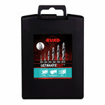 Ruko Ultimatecut Combi Machine HSS Tap Bit Set M3-M10 7 Piece
