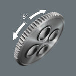Wera 9722 Foam Insert 8000 C Zyklop 1/2