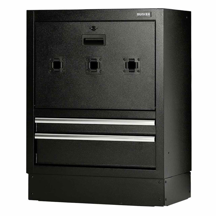 Draper 23754 Bunker 2 Drawer Modular Floor Reel Cabinet 680mm