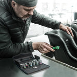Wera 8100 SA 13 Zyklop Comfort Ratchet Set wth Reversing Lever 1/4
