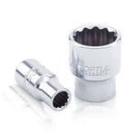 Toptul 12 Point CR-V Socket 1/4in Dr. x 10mm x 25mm