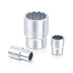 Toptul 12 Point CR-V Socket 3/8in Dr. x 13mm x 28mm