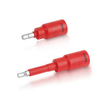 Toptul VDE Hex Bit Socket 1/2in Dr. x 6mm