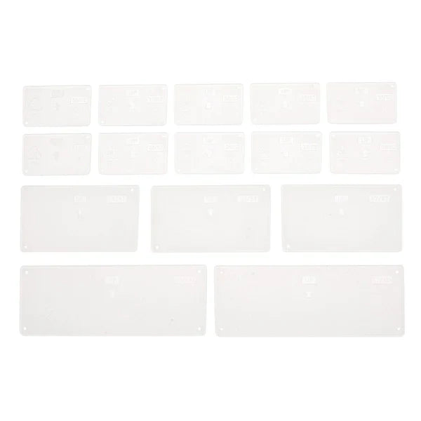 Draper Drawer Dividers (10 x Small 3 x Medium 2 x X-Large) 68237