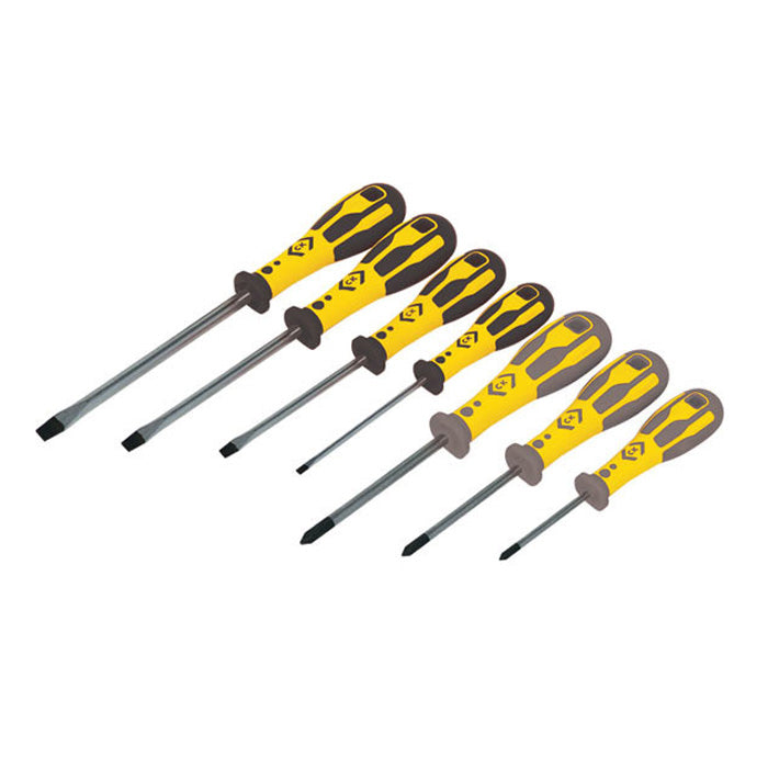 C.K Dextro Screwdriver Slotted & Phillips, 7 Pce