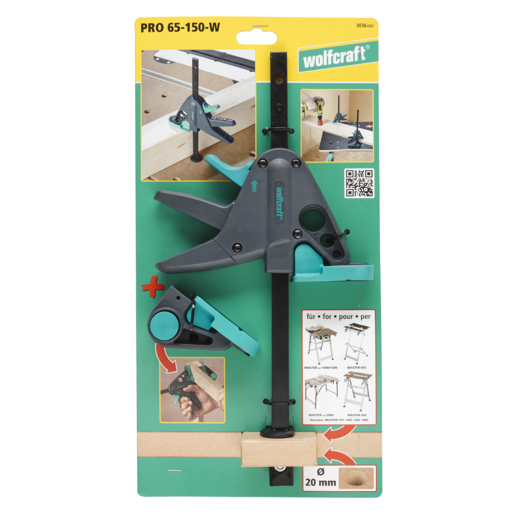 Wolfcraft PRO 65-150-W Work Table Clamp *COMING SOON*