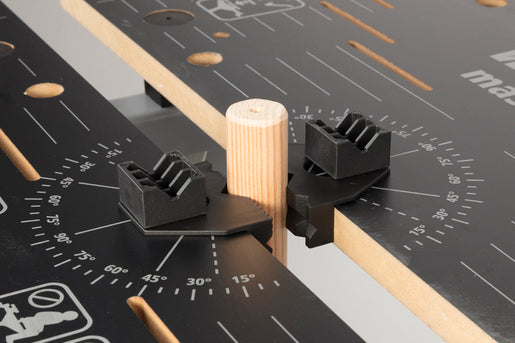 Wolfcraft Clamping Jaw Set for Securing Horizontal and Round Workpieces 4 Piece *COMING SOON*