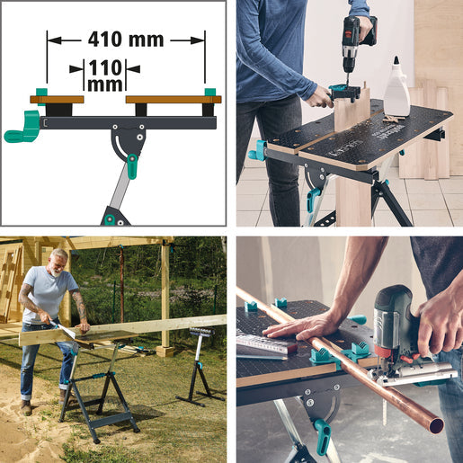 Wolfcraft MASTER 650 ERGO Clamping and Working Table *COMING SOON*