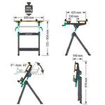 Wolfcraft MASTER 750 ERGO Clamping and Machine Table *COMING SOON*