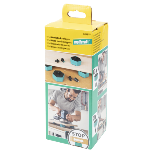Wolfcraft 4 Multi-Functional Work Bench Grippers *COMING SOON*