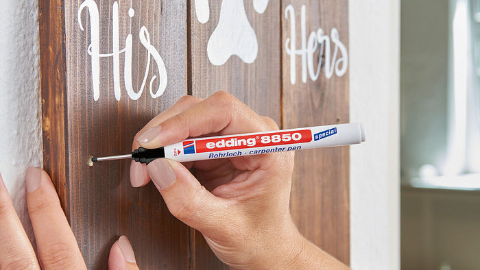 edding e-8850/1 Carpenter Pen, Black