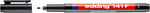edding e-141 F Permanent Pen, Black