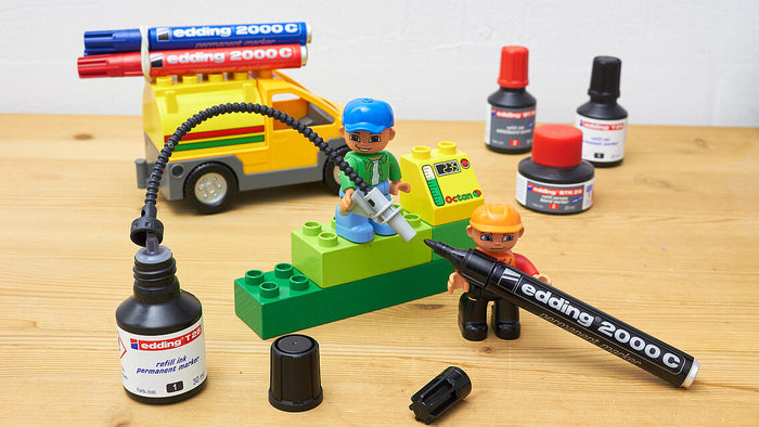 edding e-2000C Permanent Marker, Blue