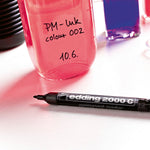 edding e-2000C Permanent Marker, Black