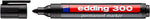edding e-300 Permanent Marker, Black